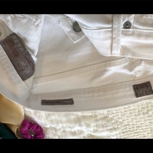 Citizens of humanity white medium bootcut jeans